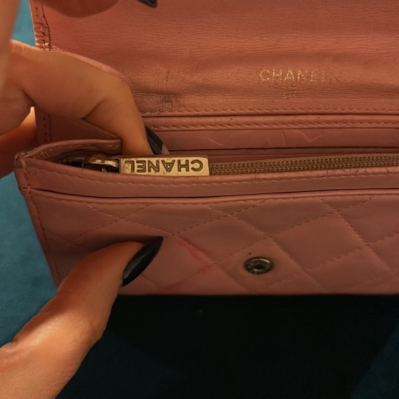 Chanel Pink Quilted Wallet - Picture 10 of 15